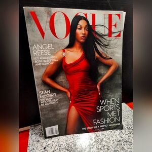 Vogue Magazine "WHEN SPORTS MET FASHION" Features ANGEL REESE Basketball Star.